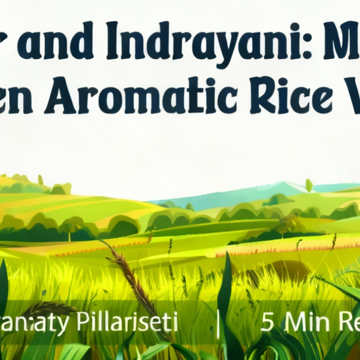 Ambemohar and Indrayani: Maharashtra’s Forgotten Aromatic Rice Varieties